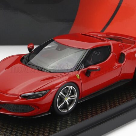 BBR-MODELS 1/43 FERRARI | 296 GTB HYBRID 830HP V6 2021 | ROSSO CORSA 322 - RED