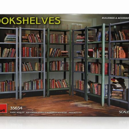 MINIART 1/35 ACCESSORIES | SCAFFALATURA LIBRERIA - BOOKSHELVES | /