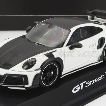 TECHART 1/43 PORSCHE | 911 992 GT R STREET COUPE 2021 | WHITE BLACK