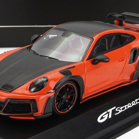 TECHART 1/43 PORSCHE | 911 992 GT R STREET COUPE 2021 | ORANGE BLACK