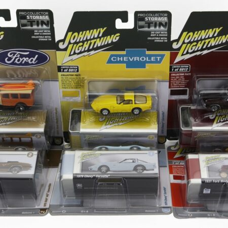 JOHNNY LIGHTNING 1/64 CHEVROLET | SET ASSORTMENT 6 PIECES | VARIOUS