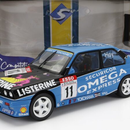 SOLIDO 1/18 BMW | 3-SERIES M3 (E30) TEAM VL MOTORSPORT N 11 CHAMPION SEASON BTCC 1991 W.HAY | BLUE BLACK