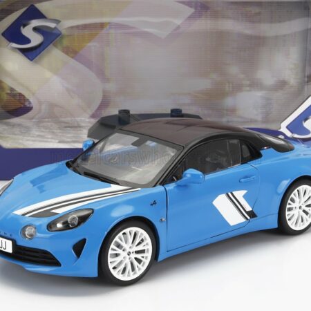 SOLIDO 1/18 ALPINE | ALPINE A110S SANREMO 73 COUPE 2023 | BLUE BLACK