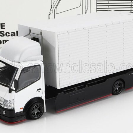 PEAKO 1/64 ISUZU | CUSTOM TRUCK CAR TRANSPORTER 1993 | WHITE