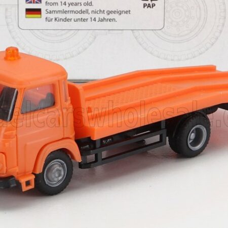 IGRA-MODEL 1/87 ALFA ROMEO | A19 TRUCK ASSISTANCE CARRO ATTREZZI - TOW TRUCK ROAD SERVICE 2-ASSI | ORANGE