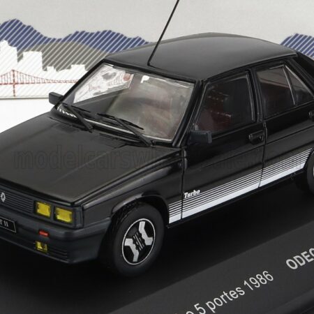 ODEON 1/43 RENAULT | R11 TURBO 1986 | BLACK