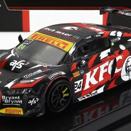 PARAGON-MODELS 1/64 AUDI | R8 LMS TEAM KFC RACING N 24 AUSTRALIAN GT CHAMPIONSHIP 2018 T.BATES - D.GAUNT | BLACK RED