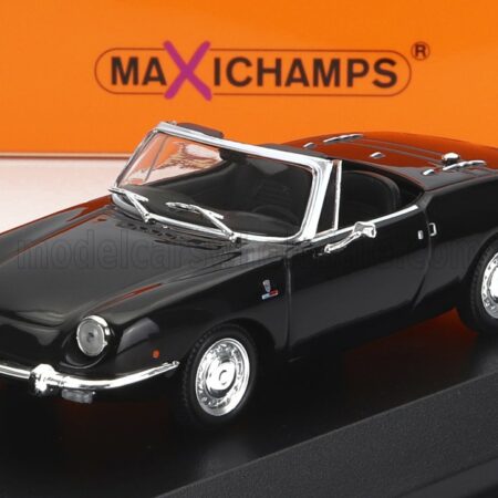 MINICHAMPS 1/43 FIAT | 850 SPORT SPIDER 1968 | BLACK