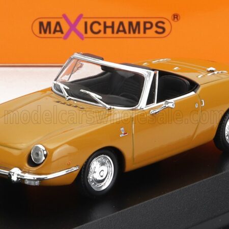 MINICHAMPS 1/43 FIAT | 850 SPORT SPIDER 1968 | YELLOW