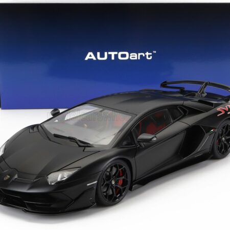 AUTOART 1/18 LAMBORGHINI | AVENTADOR SVJ 2018 | BLACK