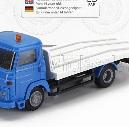 IGRA-MODEL 1/87 ALFA ROMEO | A19 TRUCK ASSISTANCE CARRO ATTREZZI - TOW TRUCK ROAD SERVICE 2-ASSI | BLUE LIGHT GREY