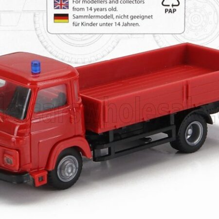 IGRA-MODEL 1/87 ALFA ROMEO | A19 TRUCK CASSONATO SPONDE BASSE 1973 | RED