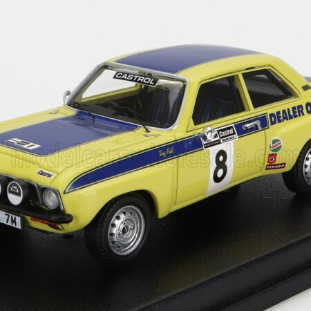 TROFEU 1/43 OPEL | ASCONA (night version) N 8 RALLY WELSH 1974 T.FALL - M.BROAD | YELLOW BLUE