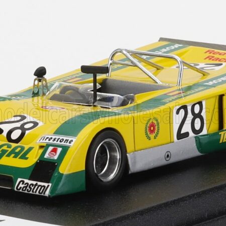 TROFEU 1/43 CHEVRON | B21 FVC COSWORTH N 28 RALLY VILA REAL 1972 JOSE JUNCADELLA | YELLOW GREEN