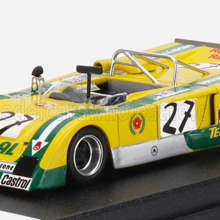 TROFEU 1/43 CHEVRON | B21 FVC COSWORTH N 27 RALLY VILA REAL 1972 JOHN BRIDGES | YELLOW GREEN