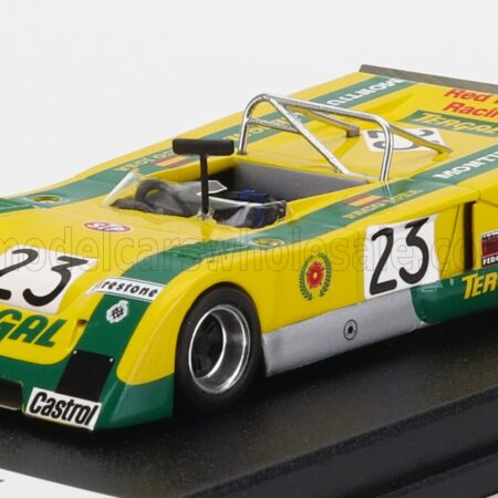 TROFEU 1/43 CHEVRON | B21 FVC COSWORTH N 23 RALLY VILA REAL 1972 PACO JOSA | YELLOW GREEN