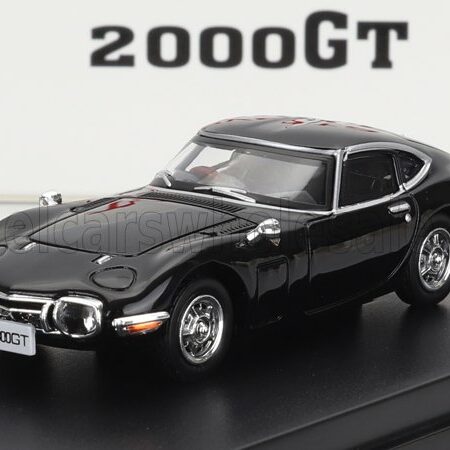 LCD-MODEL 1/64 TOYOTA | 2000GT COUPE 1967 | BLACK