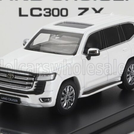 LCD-MODEL 1/64 TOYOTA | LAND CRUISER LC300-ZX 2022 | WHITE