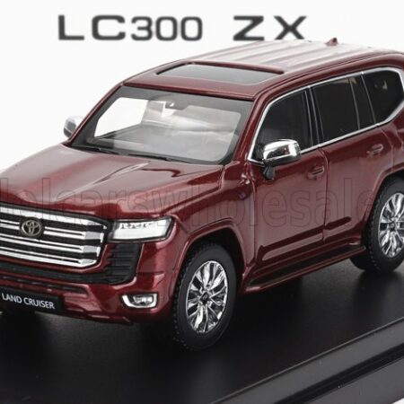 LCD-MODEL 1/64 TOYOTA | LAND CRUISER LC300-ZX 2022 | RED