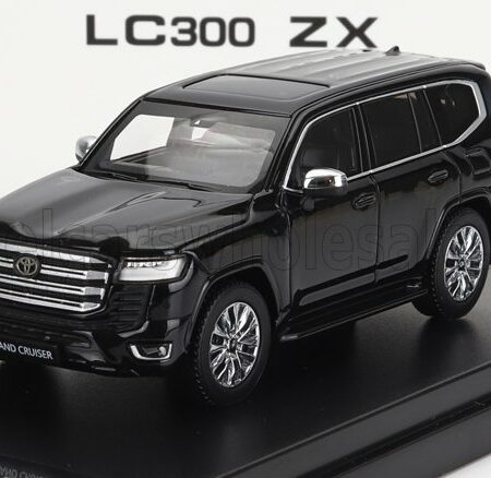 LCD-MODEL 1/64 TOYOTA | LAND CRUISER LC300-ZX 2022 | BLACK