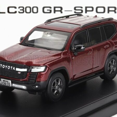 LCD-MODEL 1/64 TOYOTA | LAND CRUISER LC300-GR SPORT 2022 | RED