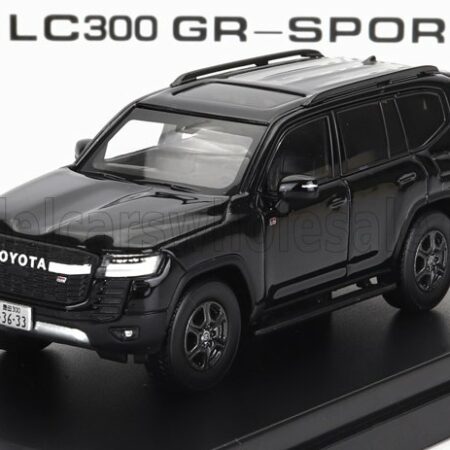 LCD-MODEL 1/64 TOYOTA | LAND CRUISER LC300-GR SPORT 2022 | BLACK