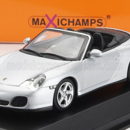 MINICHAMPS 1/43 PORSCHE | 911 996 4S CABRIOLET 2003 | SILVER