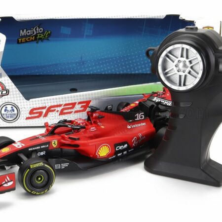 MAISTO 1/24 FERRARI | F1  SF-23 TEAM SCUDERIA FERRARI N 16 SEASON 2023 CHARLES LECLERC | RED BLACK