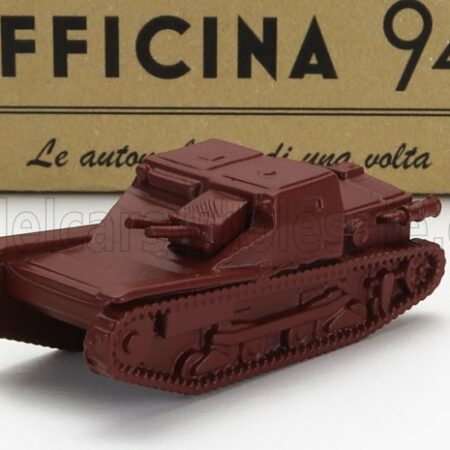 OFFICINA-942 1/76 FIAT | L3/33 ANSALDO TANK CARRO VELOCE 1933 | DARK RED