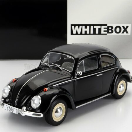 WHITEBOX 1/24 VOLKSWAGEN | BEETLE 1200 KAFER MAGGIOLINO 1960 | BLACK