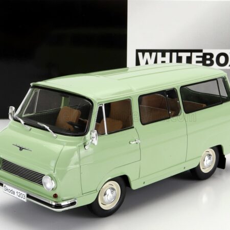 WHITEBOX 1/24 SKODA | 1203 MINIBUS 1968 | LIGHT GREEN