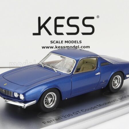 KESS-MODEL 1/43 FERRARI | 330 GTC COUPE MICHELOTTI 1966 | BLUE MET