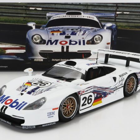 WERK83 1/18 PORSCHE | 911 3.2L GT1 EVO TEAM PORSCHE AG N 26 24h LE MANS 1997 R.KELLENERS - E.COLLARD - Y.DALMAS | WHITE