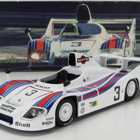 WERK83 1/18 PORSCHE | 936/77 TEAM MARTINI RACING PORSCHE SYSTEM N 3 24h LE MANS 1977 J.ICKX - H.PESCAROLO | WHITE RED BLUE