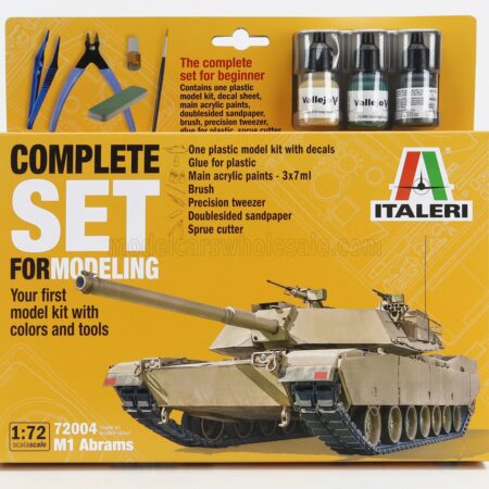 ITALERI 1/72 TANK | M1A ABRAMS MILITARY 1980 | /