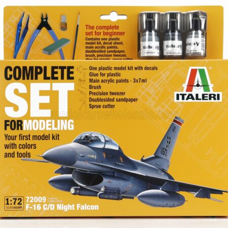 ITALERI 1/72 LOCKHEED MARTIN | F-16C/D FIGHTING NIGHT FALCON CACCIA AIRPLANE 1978 | /