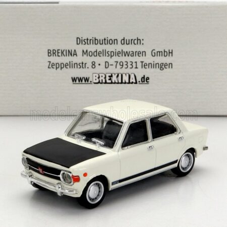 BREKINA PLAST 1/87 FIAT | 128 1969 | WHITE BLACK