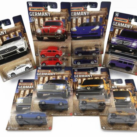 MATTEL HOT WHEELS 1/64 MERCEDES BENZ | SET ASSORTMENT 10 PIECES BEST OF GERMANY - 5 SERIES | VARIOUS