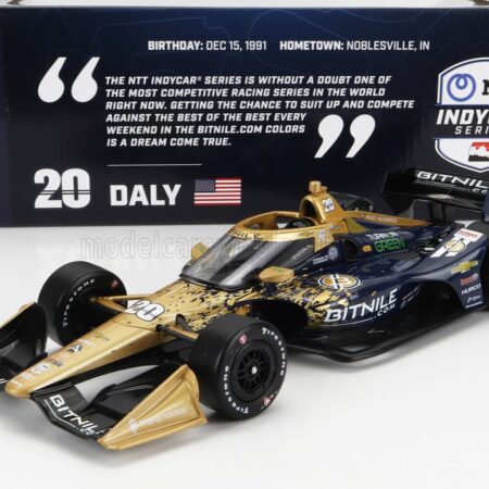 GREENLIGHT 1/18 CHEVROLET | TEAM ED CARPENTER RACING N 20 INDIANAPOLIS INDY 500 INDYCAR SERIES 2023 C.DALY | BLUE GOLD