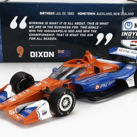 GREENLIGHT 1/18 CHEVROLET | TEAM PNC BANK CHIP GANASSI RACING WOMAN IN MOTORSPORT N 9 INDIANAPOLIS INDY 500 INDYCAR SERIES 2023 S.DIXON | BLUE ORANGE