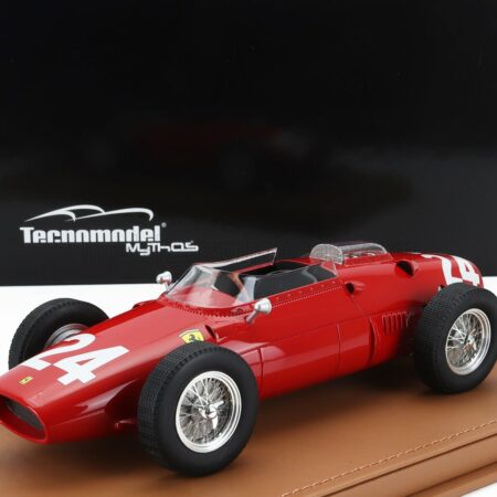 TECNOMODEL 1/18 FERRARI | F2  DINO 156 N 24 MODENA ITALY GP 1960 W.VON TRIPS | RED