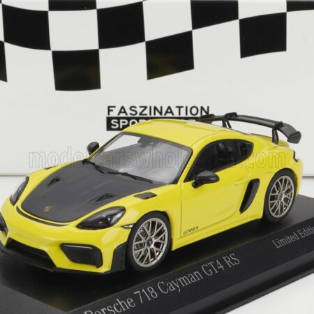 MINICHAMPS 1/43 PORSCHE | 718 (982) CAYMAN GT4 RS 2021 | YELLOW