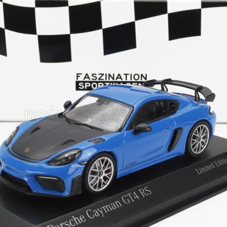 MINICHAMPS 1/43 PORSCHE | 718 (982) CAYMAN GT4 RS 2021 | SHARK BLUE