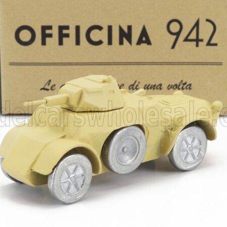 OFFICINA-942 1/76 FIAT | ANSALDO TANK AB41 AUTOBLINDO 1941 | MILITARY SAND