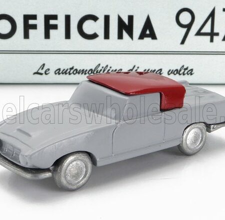 OFFICINA-942 1/76 FIAT | 1200 COUPE CARROZZERIA GHIA 1958 | GREY RED