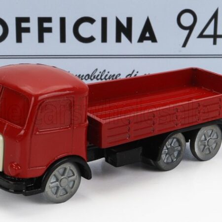 OFFICINA-942 1/76 OM FIAT | TIGRE TRUCK 3-ASSI 1960 | RED