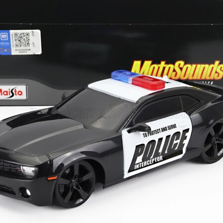 MAISTO 1/24 CHEVROLET | CAMARO SS POLICE 2010 | BLACK WHITE