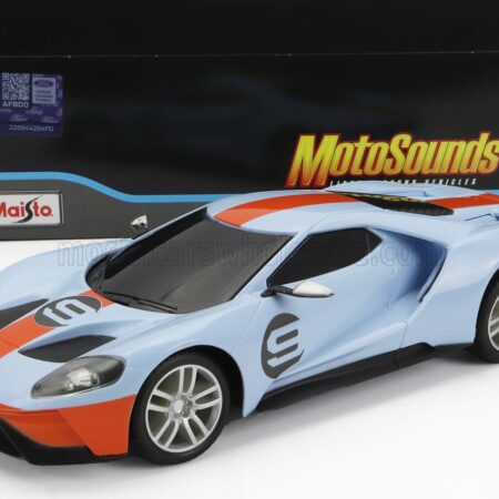 MAISTO 1/24 FORD USA | GT N 9 HERITAGE EDITION 2017 | LIGHT BLUE ORANGE