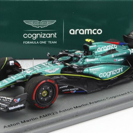 SPARK-MODEL 1/43 ASTON MARTIN | F1  AMR23 TEAM ARAMCO COGNIZANT N 14 BRITISH GP 2023 FERNANDO ALONSO | GREEN