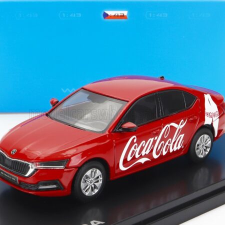 ABREX 1/43 SKODA | OCTAVIA IV COCA-COLA 2020 | RED